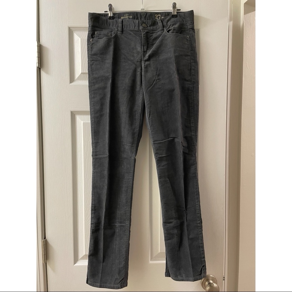J. Crew Matchstick Corduroy Pants
